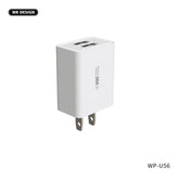 WK U56 Dual USB Charger  - White